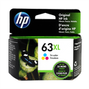 Genuine HP 63XL Tri-Color Ink Cartridge, High-Yield (F6U63AN