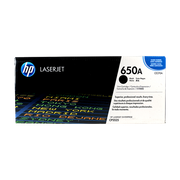 Genuine HP 650A Black CE270A LaserJet Toner Cartridge