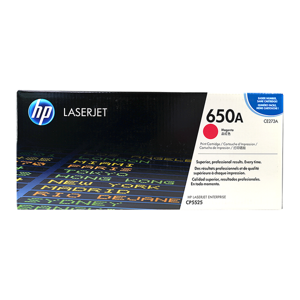 HP メーカー純正 インクカートリッジ トナー 650A CE273A マゼンタ InkGenie-Genuine-HP-650A-