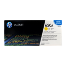 Genuine HP 650A Yellow CE272A LaserJet Toner Cartridge