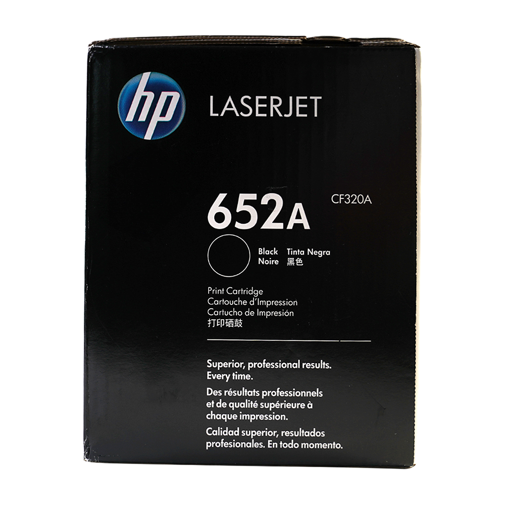 Genuine HP 652A Black CF320A LaserJet Toner Cartridge