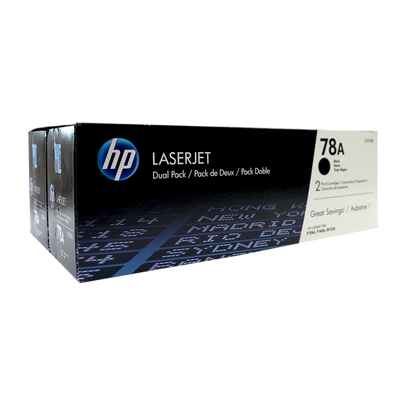 3-Pack High-Yield Black Toner Cartridges For HP 78A (CE278A) - Compatible With LaserJet P1606, M1536