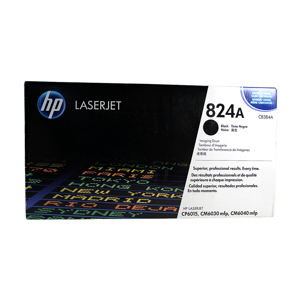 Genuine HP 824A Black CB384A LaserJet Image Drum