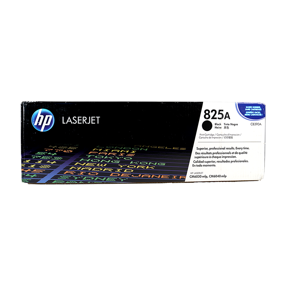 Genuine HP 825A Black CB390A LaserJet Toner Cartridge