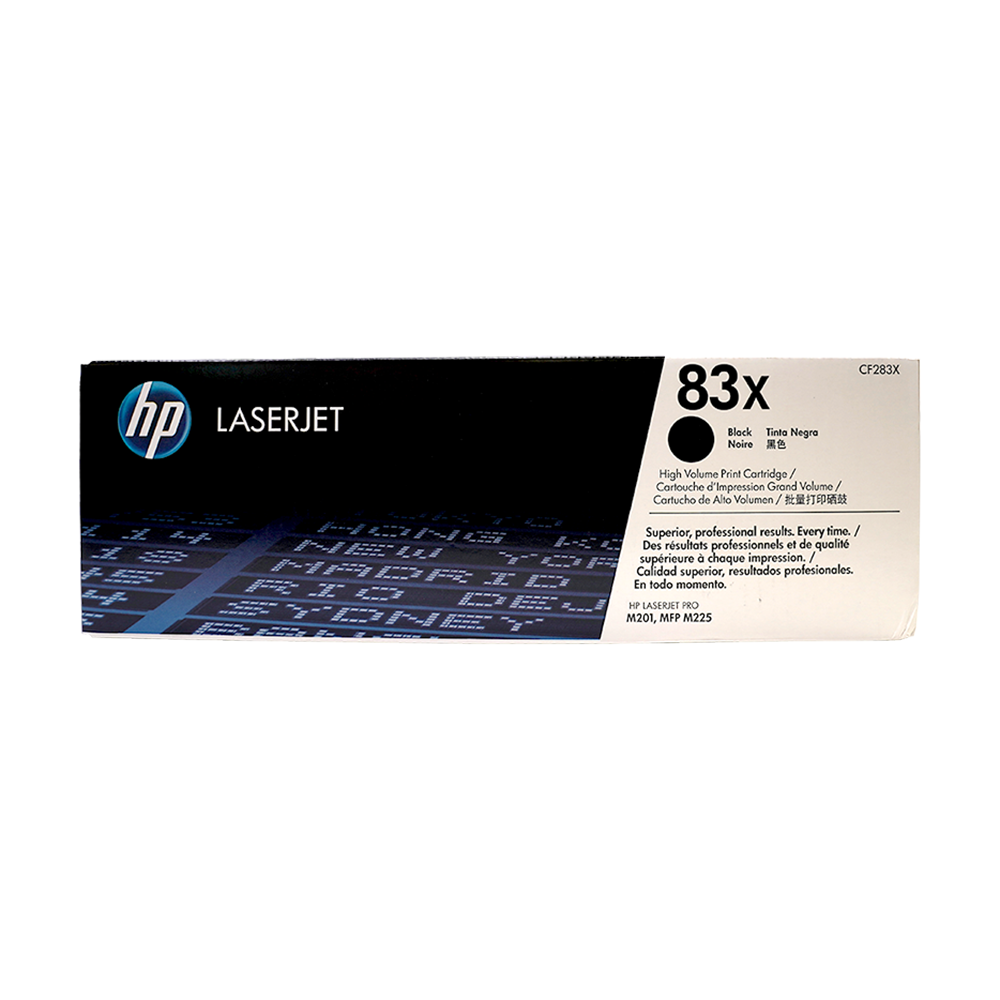 Genuine HP 83X CF283X Black High-Yield LaserJet Toner Cartridge