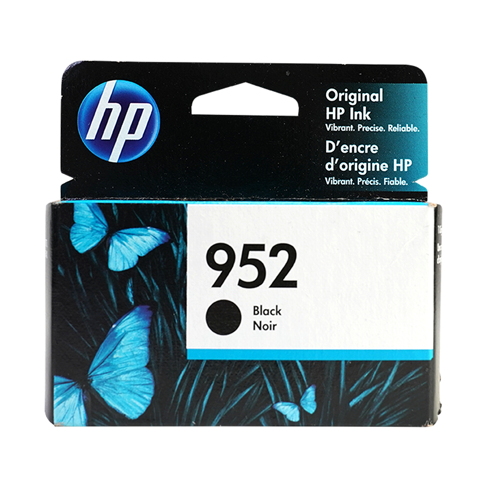 Genuine HP 952 Black Ink Cartridge, Standard (F6U15AN