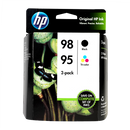 Genuine HP 98 Black & 95 Tri-Color Ink Cartridge Combo Pack (CB327FN