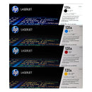 HP 131A Toner 4 Pack - CF210A CF211A CF212A CF213A - Black Cyan Magenta Yellow - Original HP LaserJet Toner Cartridges