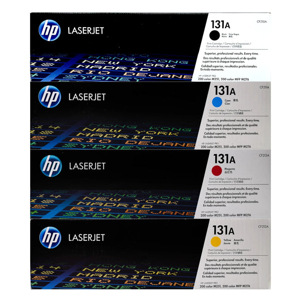 Cartucce Toner STAROVER Toner STAROVER Compatibili HP 131X - Set 4 Colori Per LaserJet M251nw M276nw Toner LaserJet M251nw