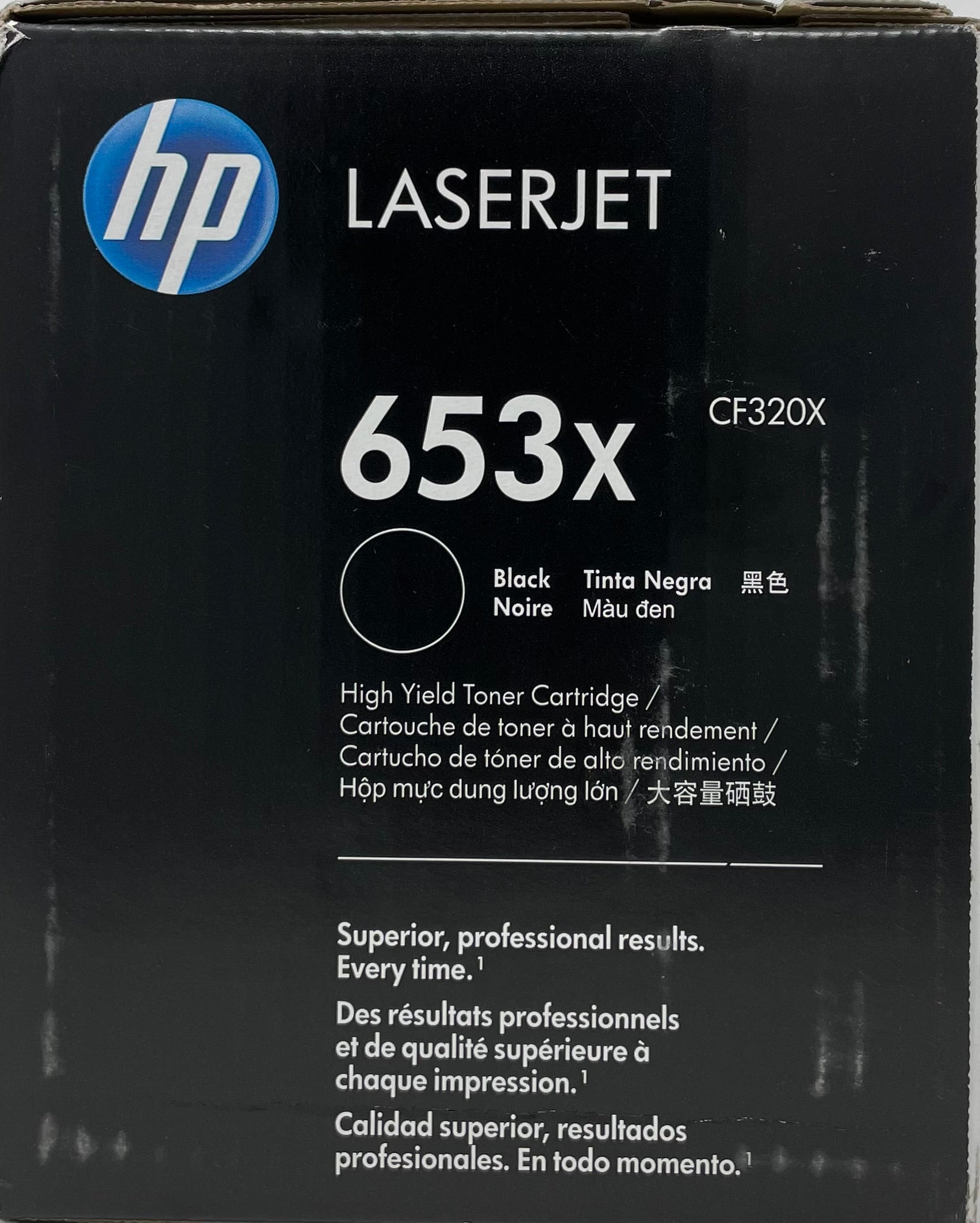 HP 653X High Yield Toner - CF320X - Black - Original HP LaserJet Toner Cartridge