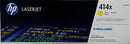 HP 414X High Yield Toner - W2022X - Yellow - Original HP LaserJet Toner Cartridge