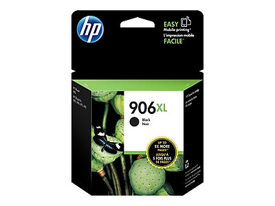 Genuine HP 906XL Black Ink Cartridge, High Yield (T6M18AN#140)